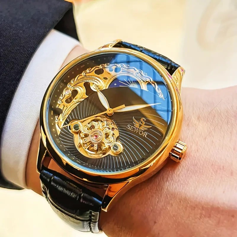 Luxurious Men's Automatic Mech - Luxury Watch It review and price