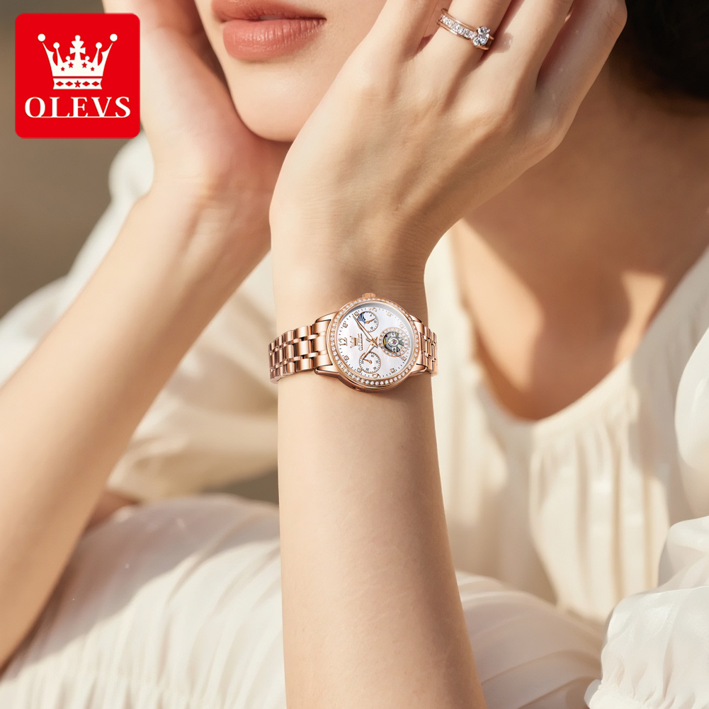 OLEVS Women's Watches Top Bran - Luxury Watch Leather review and price