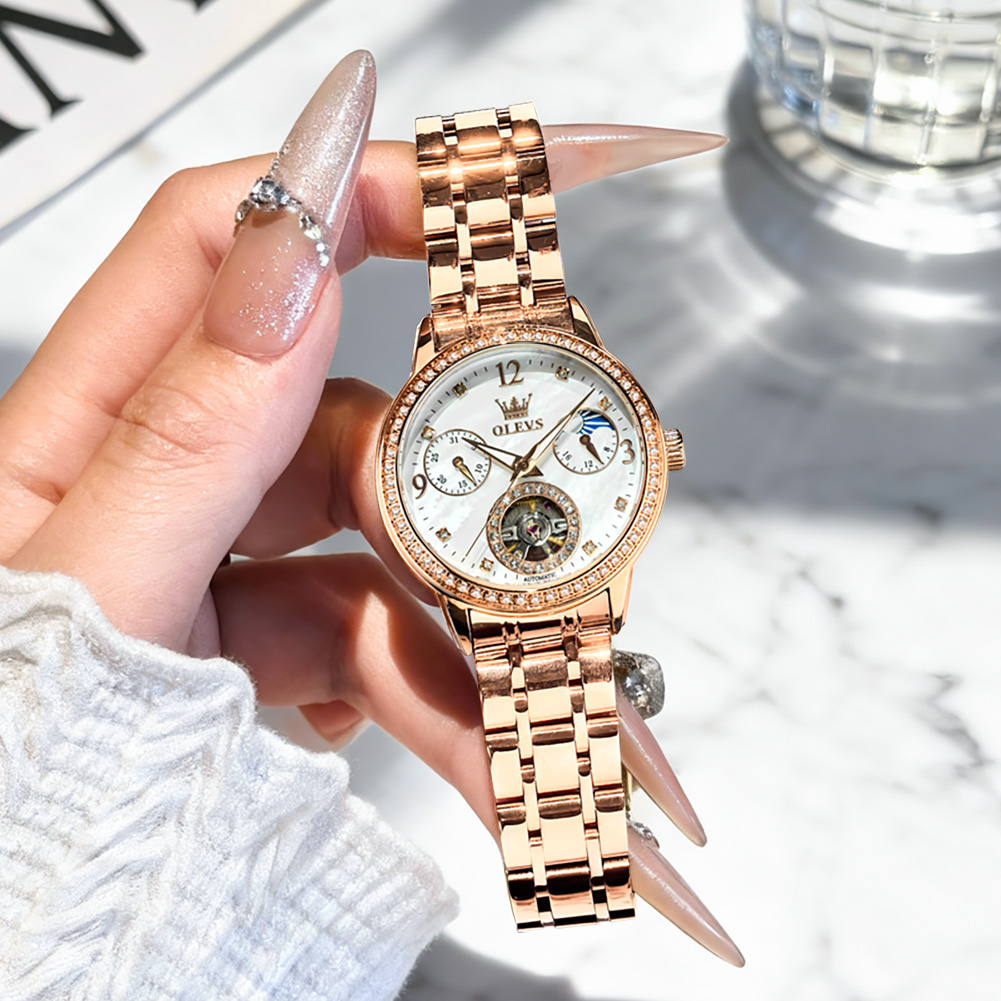 OLEVS Women's Watches Top Bran - Luxury Watch Leather review and price