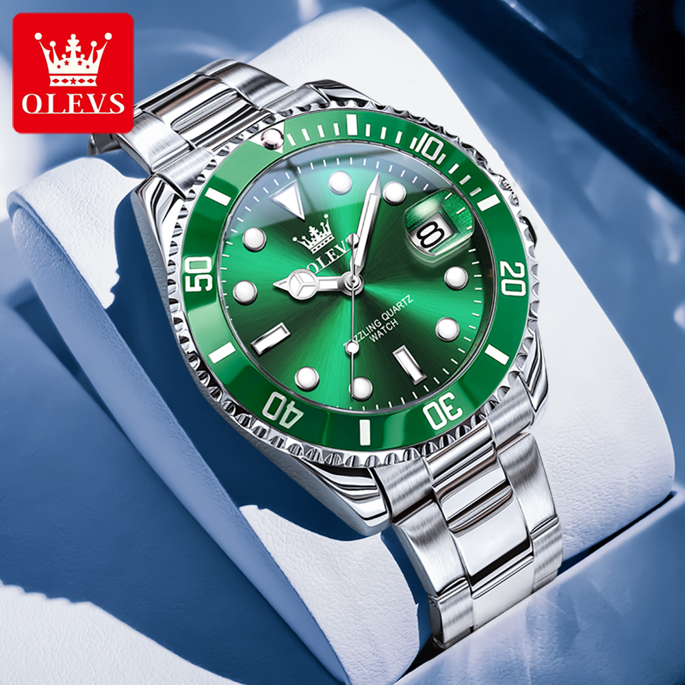 OLEVS Men's Watches 5885G Top  - Luxury Watch Exhibition review and price