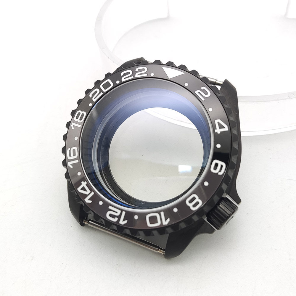 42mm NH35 Matte Black Watch Ca - Exhibition Caseback review and price