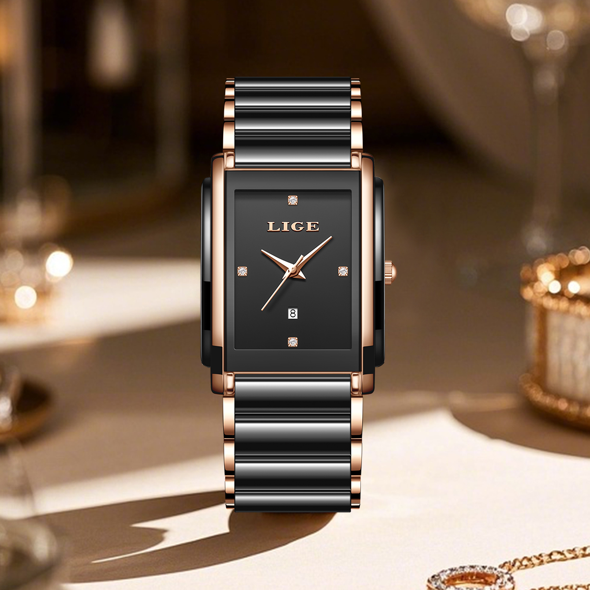 LIGE Fashion Elegant Women's W - Luxury Watch Organizer review and price