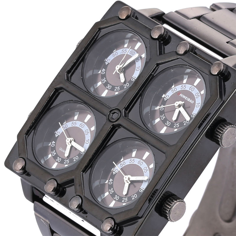 Shiweibao Quartz Watches Men W - Luxury Watch All Black review and price