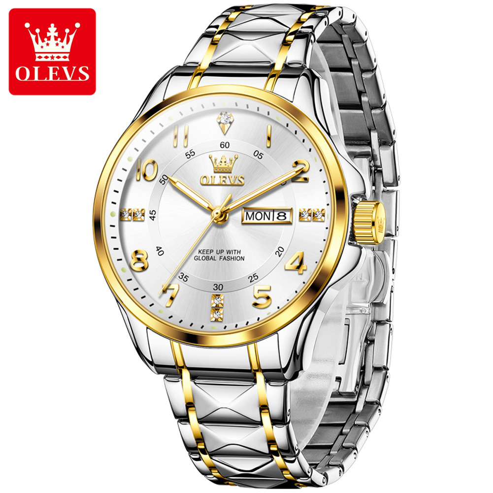 OLEVS Brand original wristwatc - Luxury Watch With Arabic Numerals review and price
