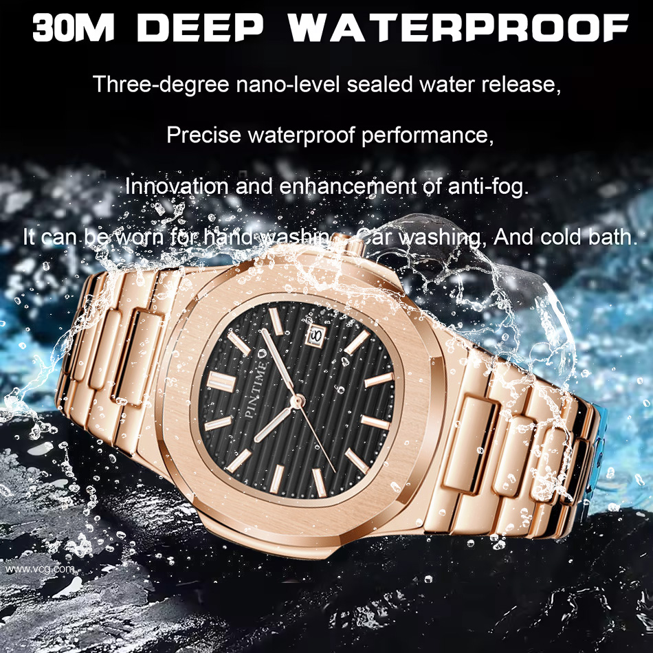 Luxury Men Wristwatch Business - Luxury Watch All Black review and price