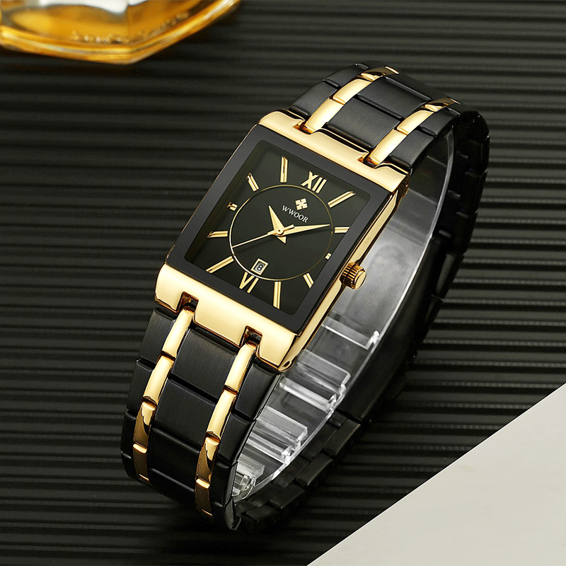 WWOOR Brand Luxury Gold Bracel - Luxury Watch Exhibition review and price