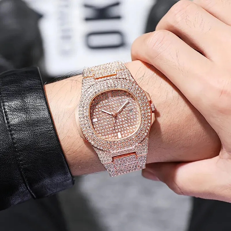New Fashionable Full Diamond M - Luxury Watch Trading review and price