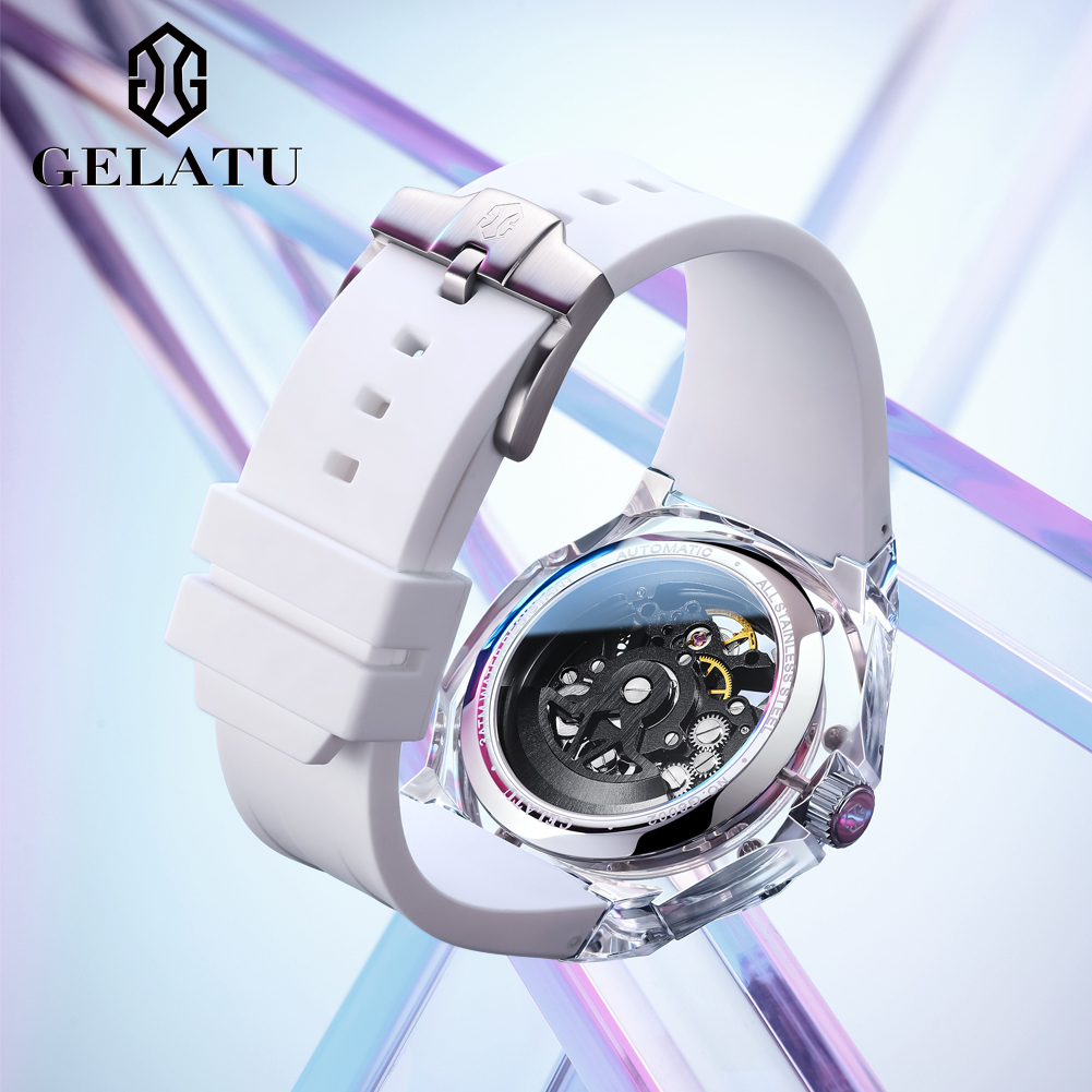 GELATU 8002 Automatic Mechanic - Luxury Watch Leather review and price