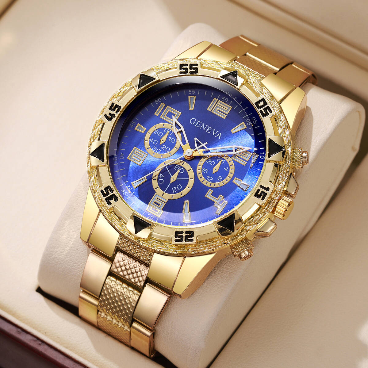 Luxury Large Dial Men Quartz W - Luxury Watch Organizer review and price