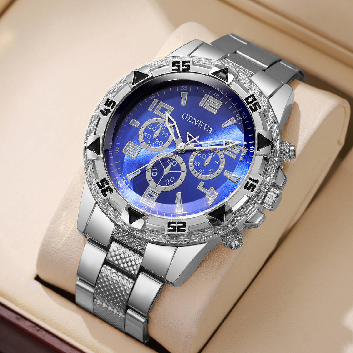 Luxury Large Dial Men Quartz W - Luxury Watch Organizer review and price